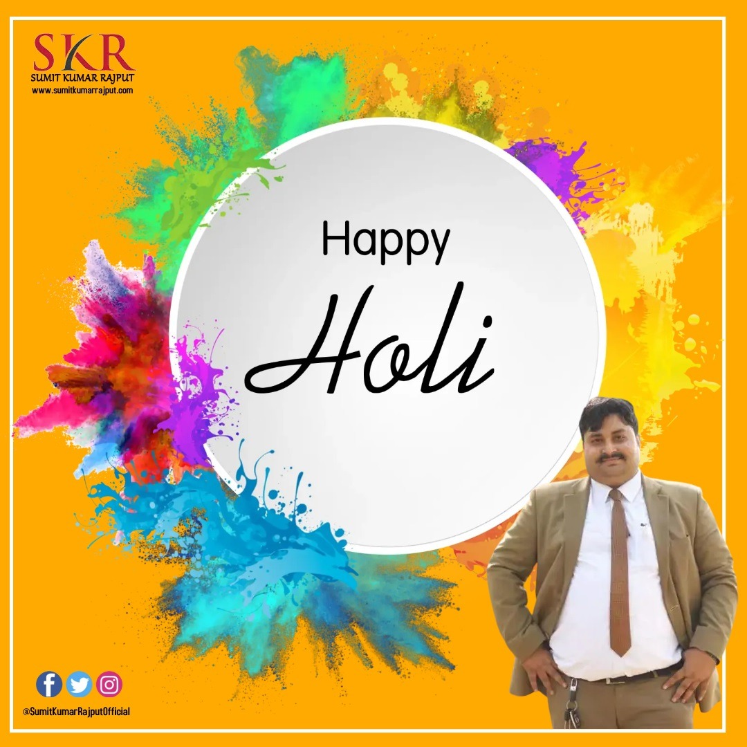 sumitkumar7000's tweet photo. Happy Holi
#HappyHoli #HappyHoli2022
#SKRajput https://t.co/V0ZVmDLXd7