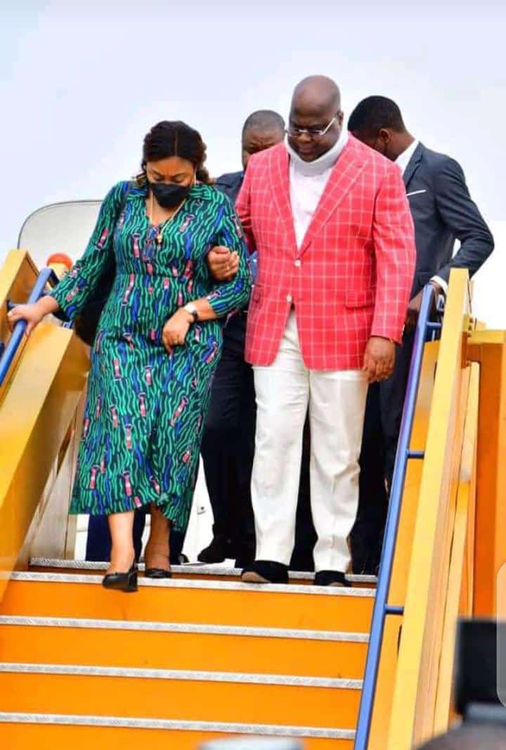 Isra_G_Kalonji's tweet photo. #Instant #retour #au #bercail 

Bon retour à notre aimable cher président🇨🇩 https://t.co/iRvuXewAPl