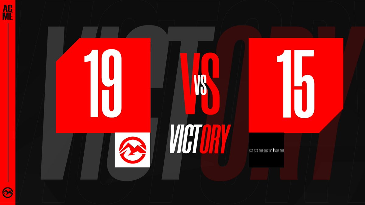 ACME_CS's tweet photo. 🚨 GAME ENDED 🚨
After starting off 0-7 on CT we bring it back to 7-8 &amp; on T being behind 13-15 we bring it back to 15-15 and dont lose a round in OT to win &amp; @HazeAU_ going 44-20, ggs to PRESTIGE. 🤯

✅ - (Inferno)
🛂@LPL_CS / @LPL_AUS

@ACMEeSports | #PeakofPower | #LPLCS https://t.co/7VvSrrIplC