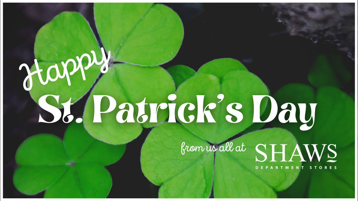 Lá fhéile Pádraig sona dhuit
Happy St. Patrick's Day