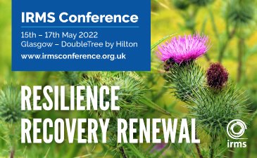 IRMSConference's tweet photo. Would you like to join us but don't have the funds to do so? One of our delegates can no longer attend and they would like to donate their place.. let us know if you are interested. Feel free to share to your networks #IRMS22 https://t.co/HeahbmCtor