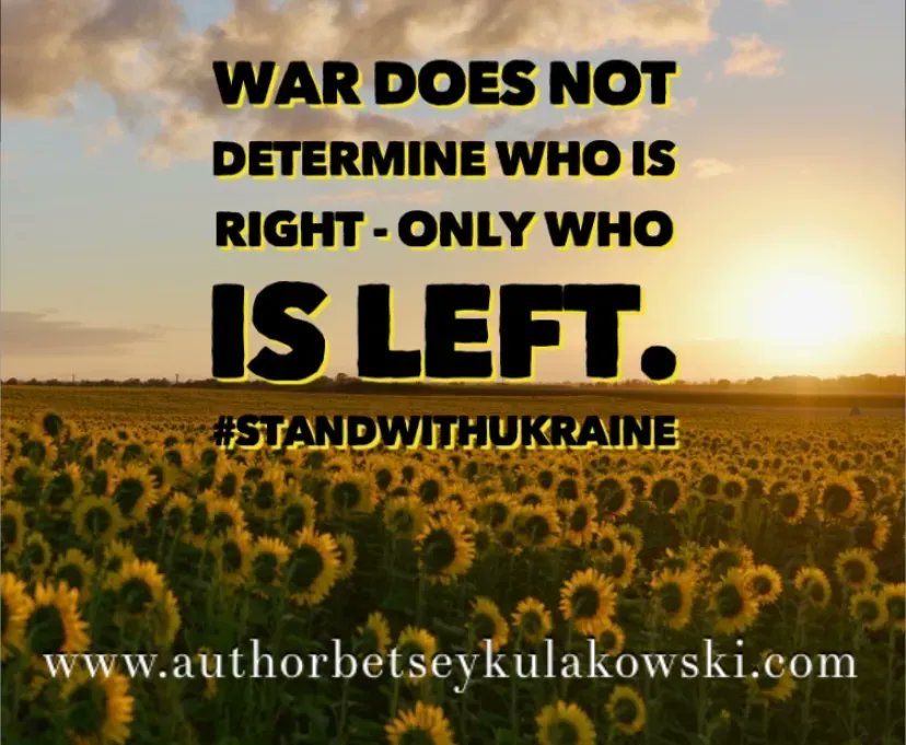 AuthorBetseyK's tweet photo. It hurts to see the #suffering of war in #Ukraine. I pray for a world without #war. I pray no child goes to bed #hungry. I pray for #understanding. I pray for #respect. I pray for #peace. #IPrayForUkraine https://t.co/mfA5ZqmKMf