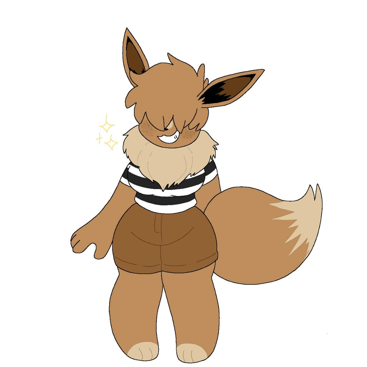 Mitso11N's tweet image. Coco the Eevee!

#TinderSkitty 
#Eeveeoc
#Pokemonoc