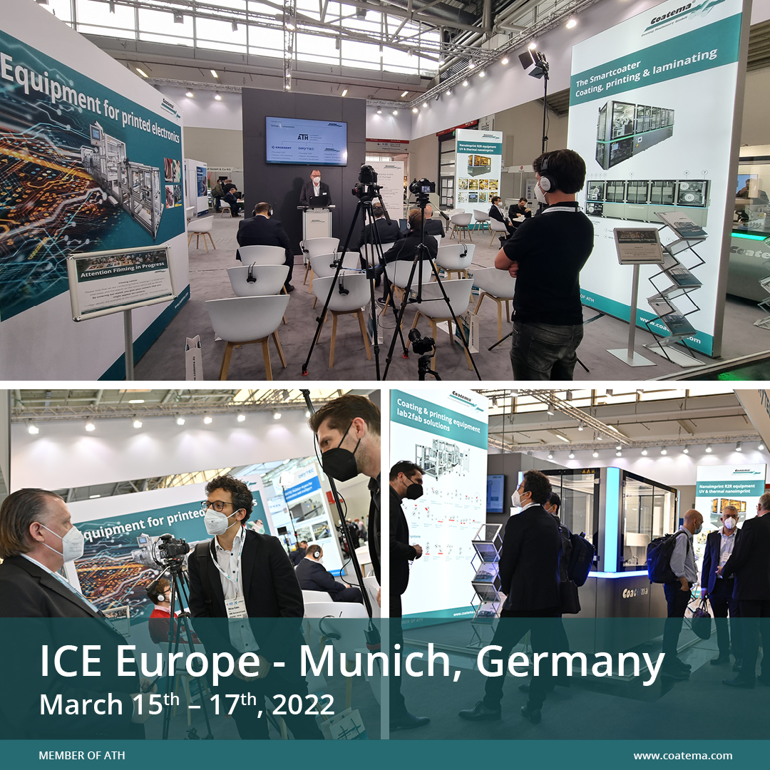 Day 2 at the <a href="/ICE_Europe/">ICE Europe</a> 2022. A lot of traffic at our booth and interesting discussions. Do not miss day 3 and our <a href="/coatema/">Coatema</a> events.

<a href="/KROENERT_B2B/">KROENERT</a> #ATHGroup #Drytec #Arendar  IT-Security GmbH
#coating #laminating #converting #printing #consumerelectronics #mechanicalengineering