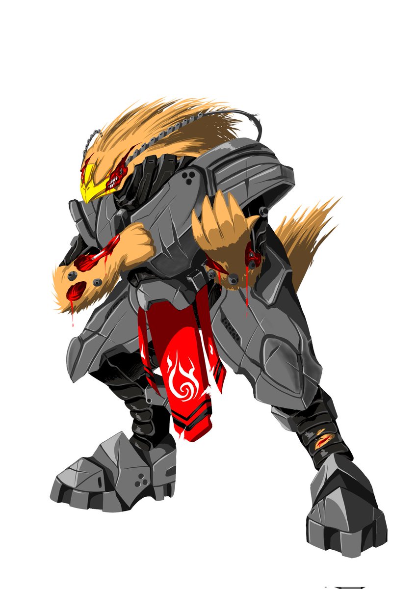 R4venJohnson's tweet image. Destructive AI concept for my character designs.