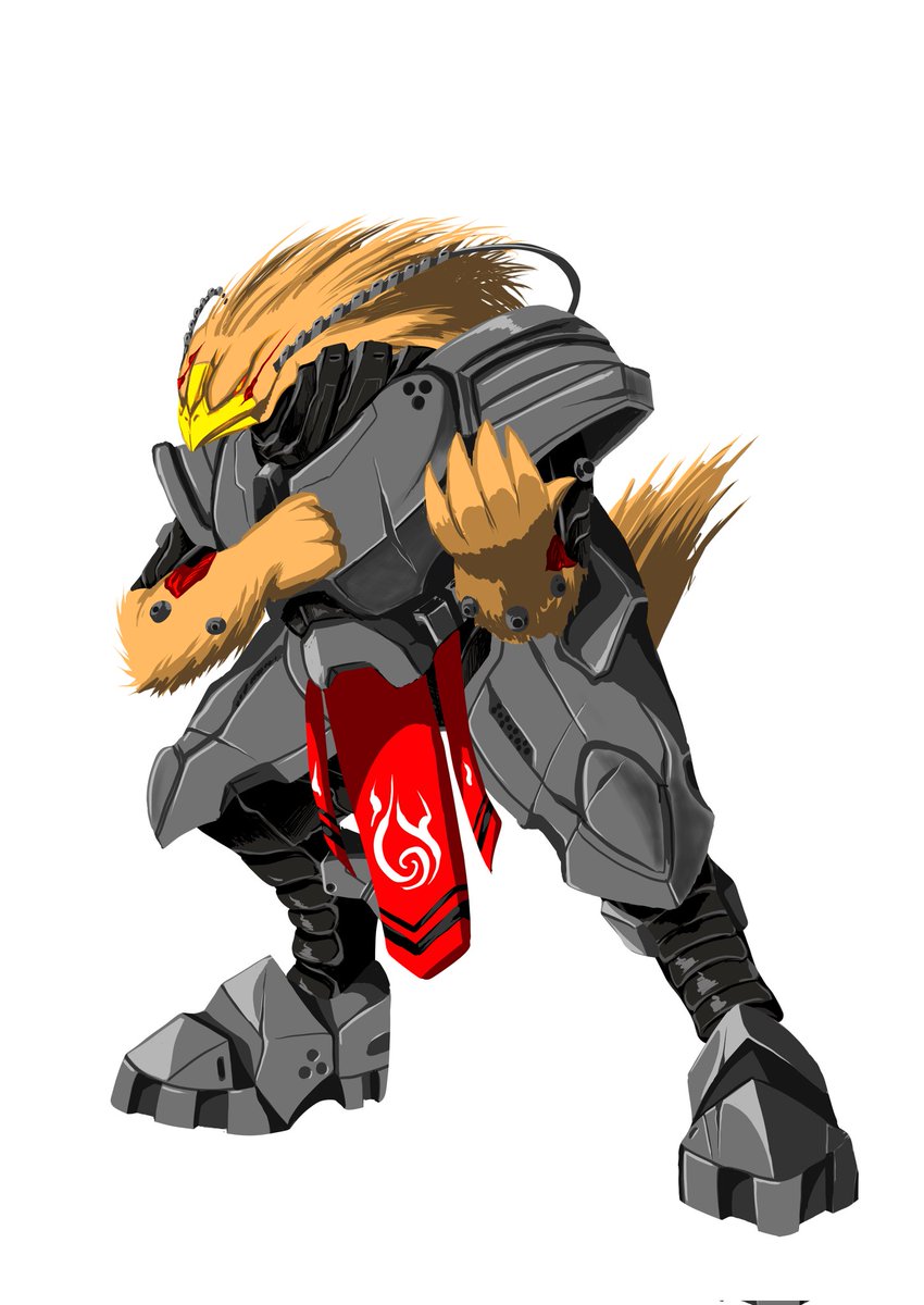 R4venJohnson's tweet image. Destructive AI concept for my character designs.