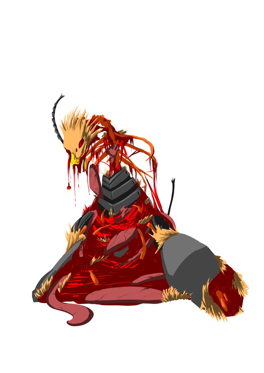 R4venJohnson's tweet image. Destructive AI concept for my character designs.