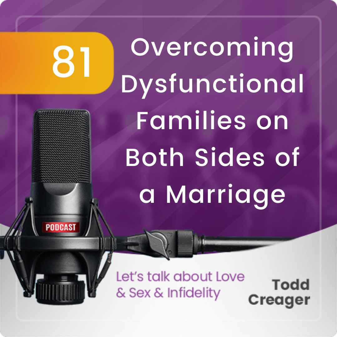 Todd Creager shares the story of how a woman was able to overcome her own dysfunctional family and her husband’s as well. Listen now: ed.gr/dykjj #dysfunctionalfamily #dysfunctionalfamilies
