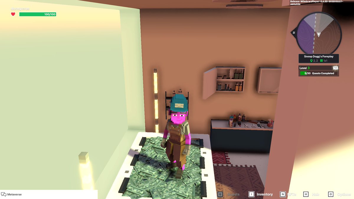 DurmyC's tweet photo. @TheSandboxGame I just participated in the daily #SandboxAlphaS2Contest for a chance to earn up to 1,000 $SAND! Starting March 16 - Take a money bath in Snoop Dogg Mansion. Check out my screenshot below!
👇 #SandboxAlphaS2 https://t.co/SNEIlQOtbj