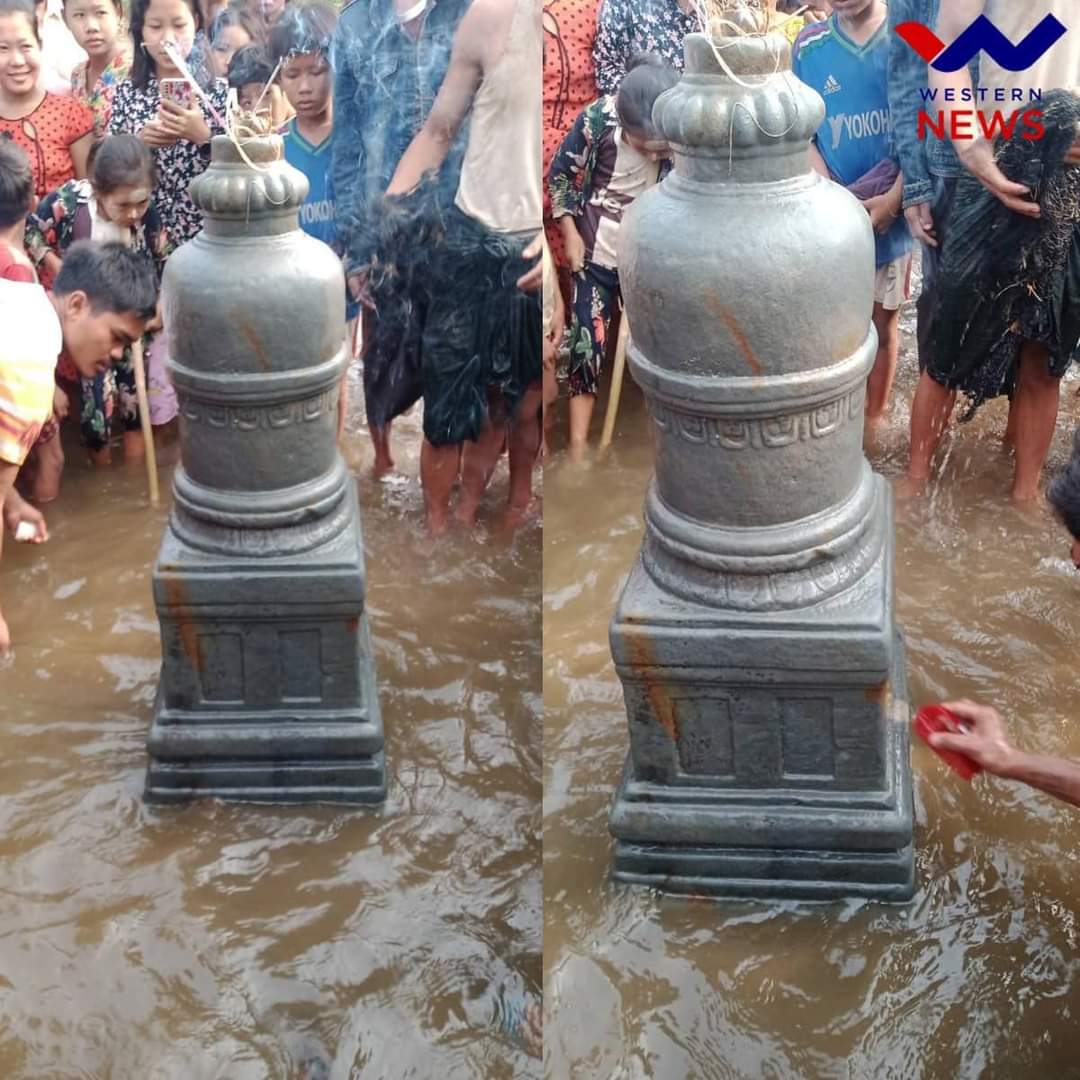 မင်းပြားတွင် ချောင်းထဲငါးရှာရာမှ ရှေးဟောင်းပစ္စည်းဟုယူဆရသည့်တစ်ခုဟု တွေ့ရှိ

Western News - မတ် ၁၇ ရက်

facebook.com/10240510489933…