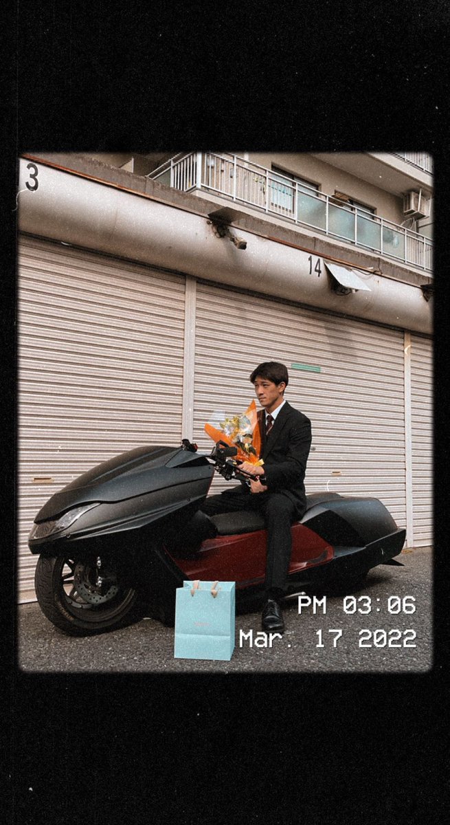 reo_0105_MAXAM's tweet photo. 卒業しました！👨‍🎓
4月から就職してバイクカスタムと
車を買います！ https://t.co/uaPqPMRxI4