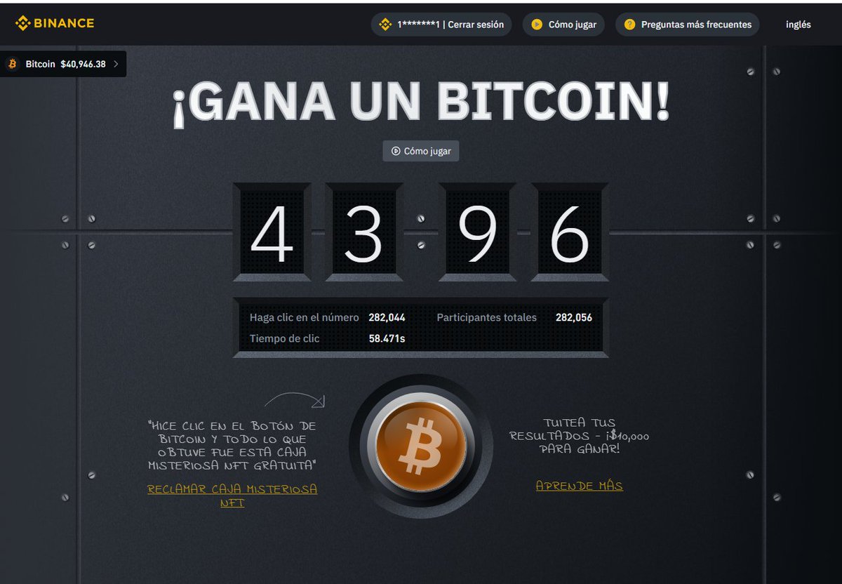 #BitcoinButton #Binance #Bitcoin