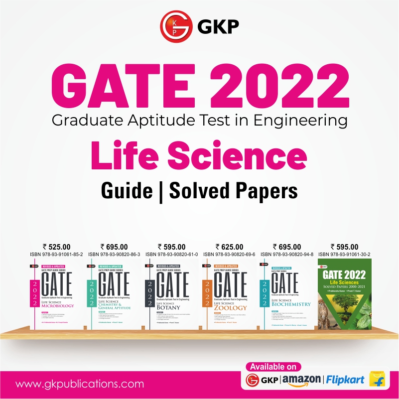 GKPonline's tweet photo. GK Publications is glad to announce the GATE 2023 series for Life Science which includes Guide, and Solved Papers.
#GATE2023 #GATESolvedPapers #gatelifescience2023 #GKPublications https://t.co/xjwXZLT9N1