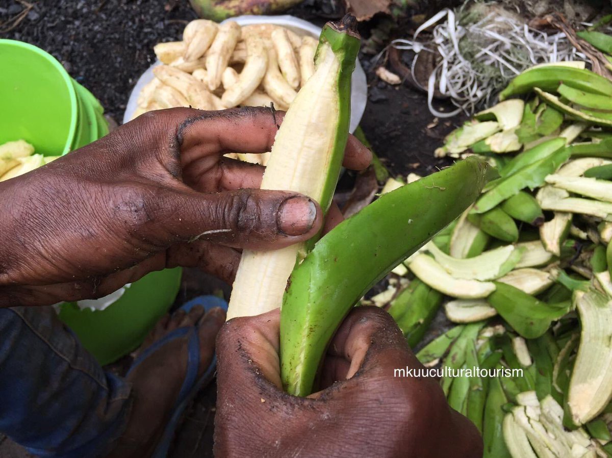 MkuuTourism's tweet photo. Banana cooking lesson.
With the help from our local Mama Chef, You will visit banana farm and harvest, pealing and learn step by step how to cook banana  like locals in a African kitchen.

Book tour here,

📧mkuuculturaltours@gmaill.com

🌐https://t.co/IwJ46Q9sf6 https://t.co/OdNERN8iPM
