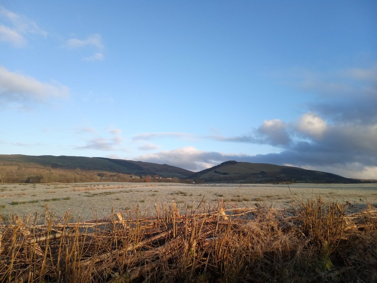 Llanwrtyd frosty morning #Homeofbogsnorkelling #LlanwrtydWells #cambrianmountains #Wales