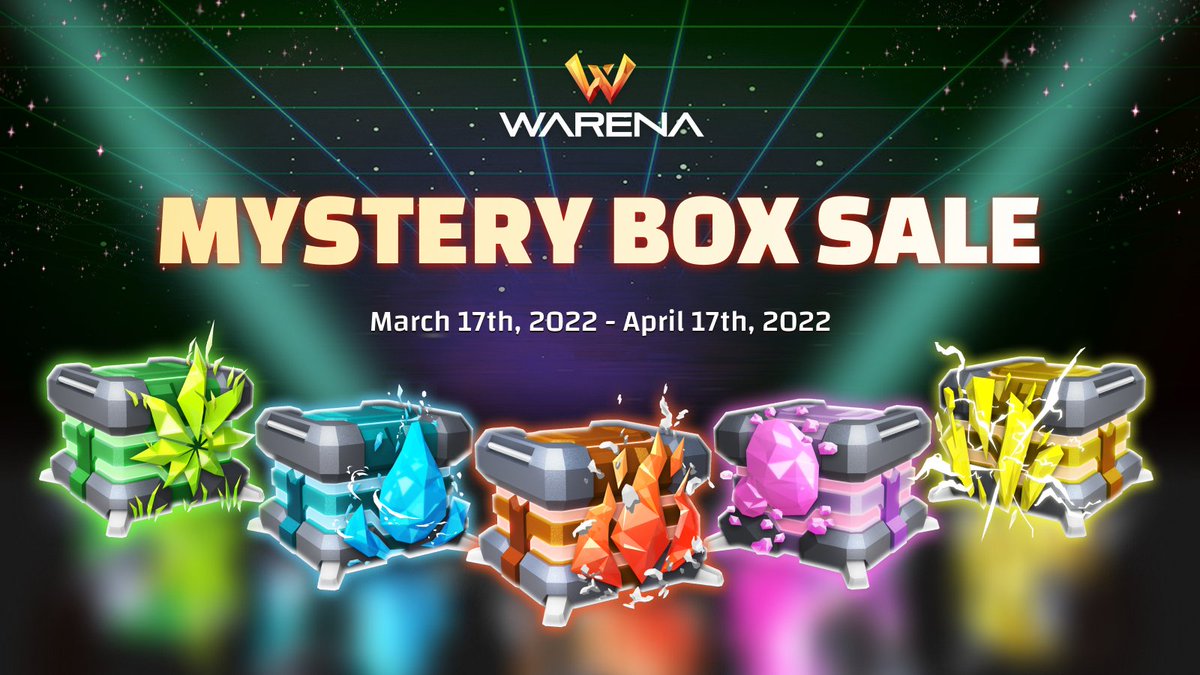 WarenaOfficial's tweet image. Prisidium Sale is Open ‼️ 

📌 Place: marketplace.warena.io/warena-boxes

⏰ Open: 7 AM - Mar 17th (UTC)
⌛️ Close: 11:59 PM - Apr 17th (UTC)

For this sale, 1/3 of revenue will contribute to project growth, 2/3 will be used for the buybacks of RENA &amp;amp; WARE (a way to protect our stakeholders)
