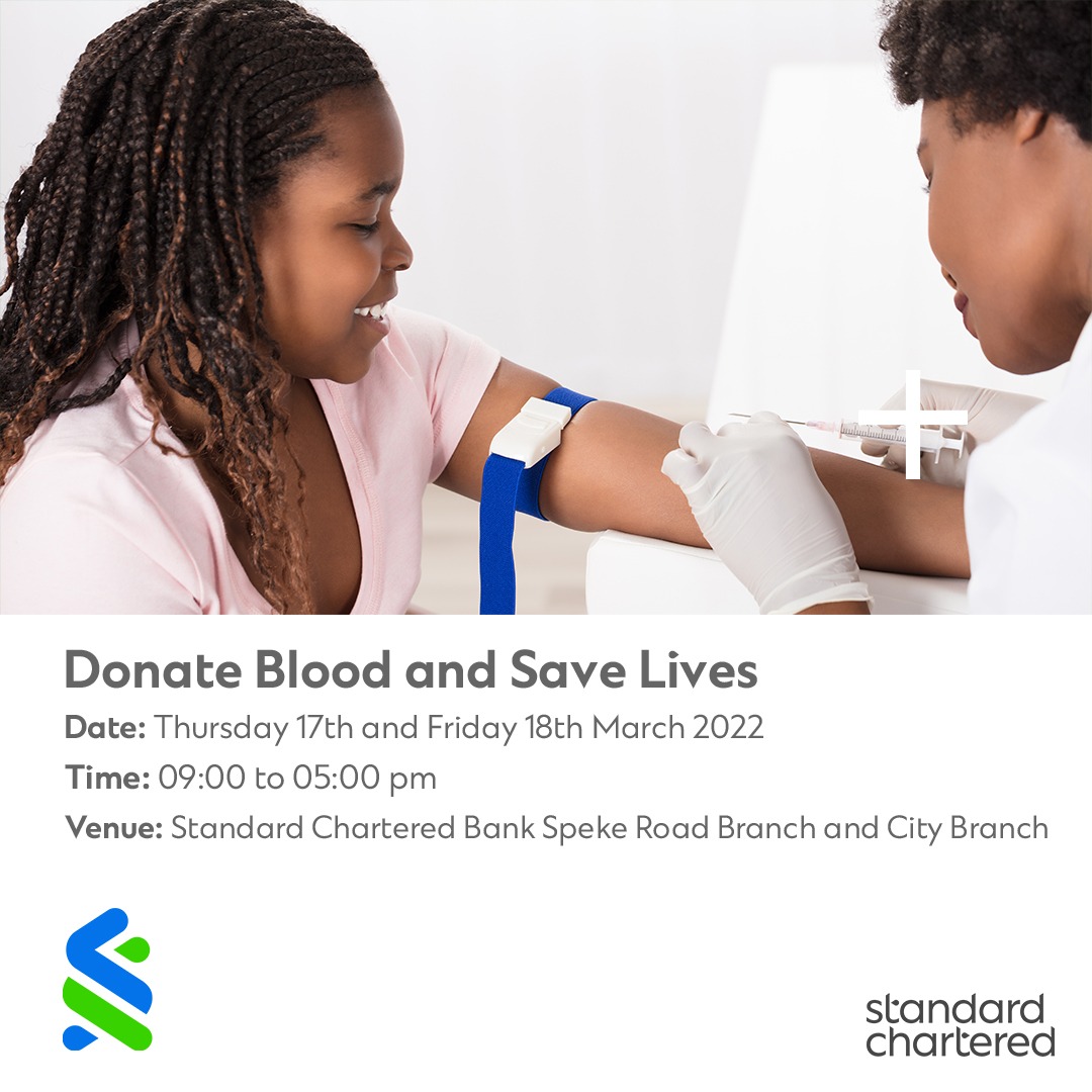 You are invited to join us today, Thursday 17th and tomorrow, Friday 18th March 2022 as we address the call for blood donation. Tell a friend to bring a friend.

#Hereforgood #GiveRed