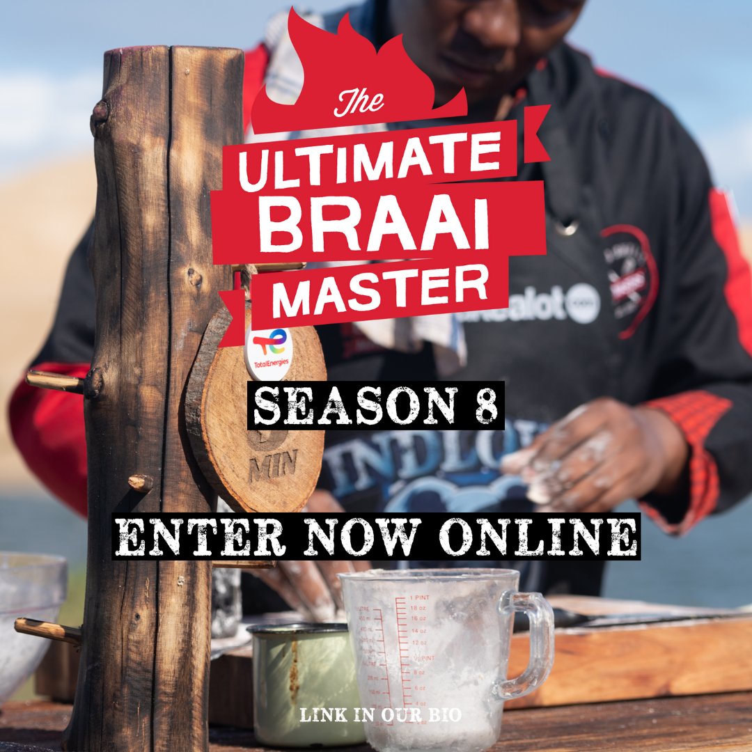 UltimateBraai's tweet photo. Enter now! Follow the link in our bio and put in your application.
Or go to https://t.co/Xc1DWv03zq
You could be the next Ultime Braai Master!
#Underfire #UBMS7 #Ultimatebraaimaster #braaimaster https://t.co/oTByIVAq9G