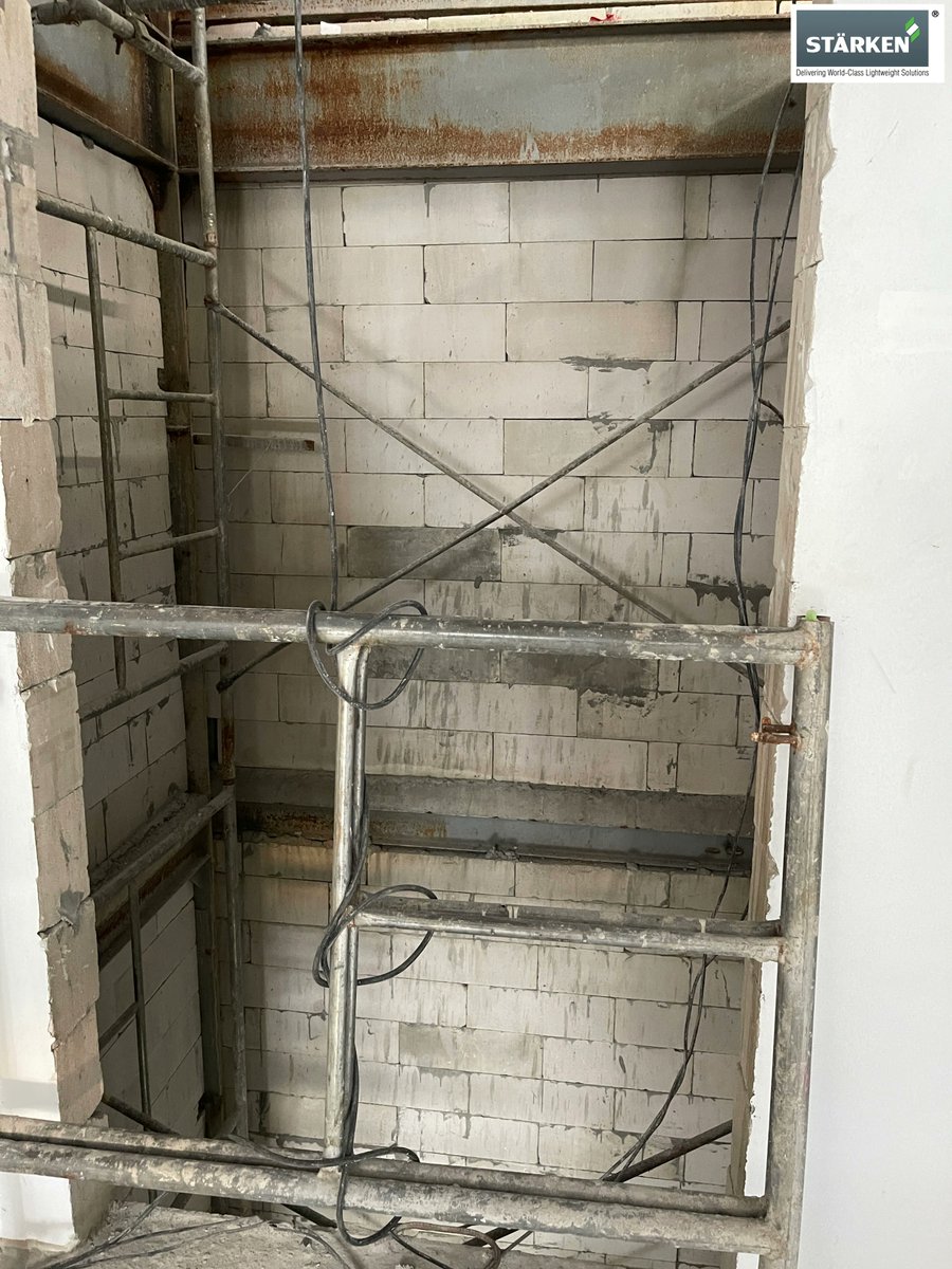 starken_ph's tweet photo. The interiors of this ongoing 10-storey apartment! Ever wondered what an elevator shaft made of STÄRKEN AAC looks like? Take an inside look!

#aacblocks #philippines #residential #construction https://t.co/hTZ0xlcbNN