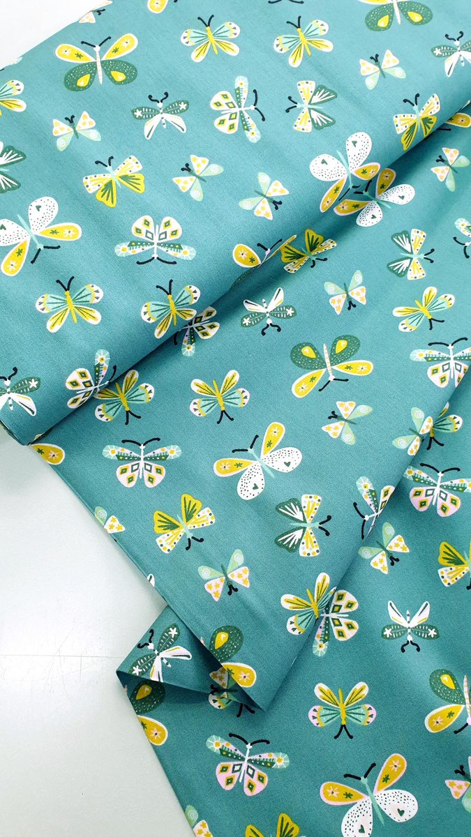 fabricsgaloreuk's tweet photo. Happy St. Patricks Day! We'll be raising a tasty glass of something later on today, and wearing all the green - how apt that this new Butterfly Print cotton has just fluttered in?!

https://t.co/k9pxrnYqOy

#happystpatricksday #stpatricksday #stpatricksday2022 #butterflyprint https://t.co/UKYCdWpoqI