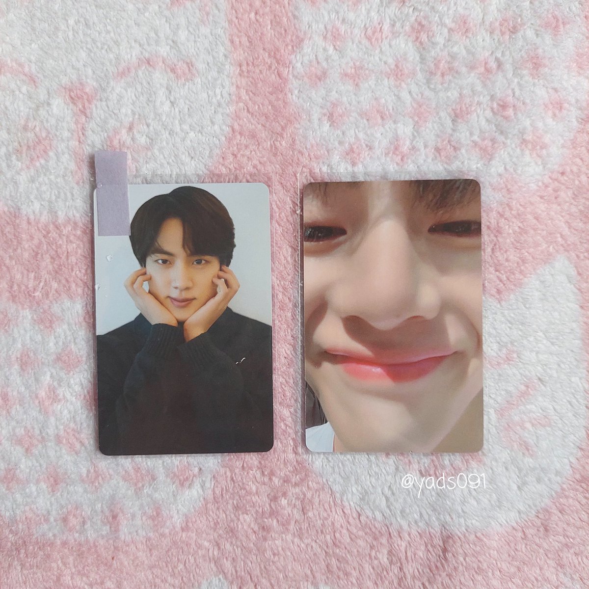 Yads091's tweet photo. β flowercup jin and tete bread pc haver !
Hi! taejin came home na po!! super safe and ang cutie ng packaging (and freebies γ
γ
). also, thank u so much for the fast and smooth transaction w u, @jkkhaul !! π€
#kookminproofs β‘ https://t.co/hWmMqpCAVW