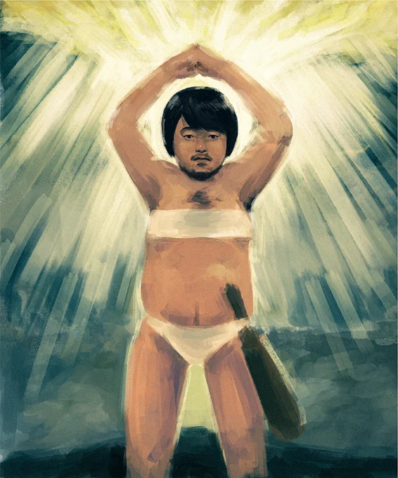 休日にやっとk4senのエルデンリングまで追いつけたから絵を描こうと思い、魔が刺して「俺がどんだけk4senを描いてきたと思ってんだ?ロクに写真見なくても描けらぁ!」したら完全に中学のとき同級生だった高木君になった。これは高木君のファンアートです。元気してるか?
#絵 #高木君 #FANART 