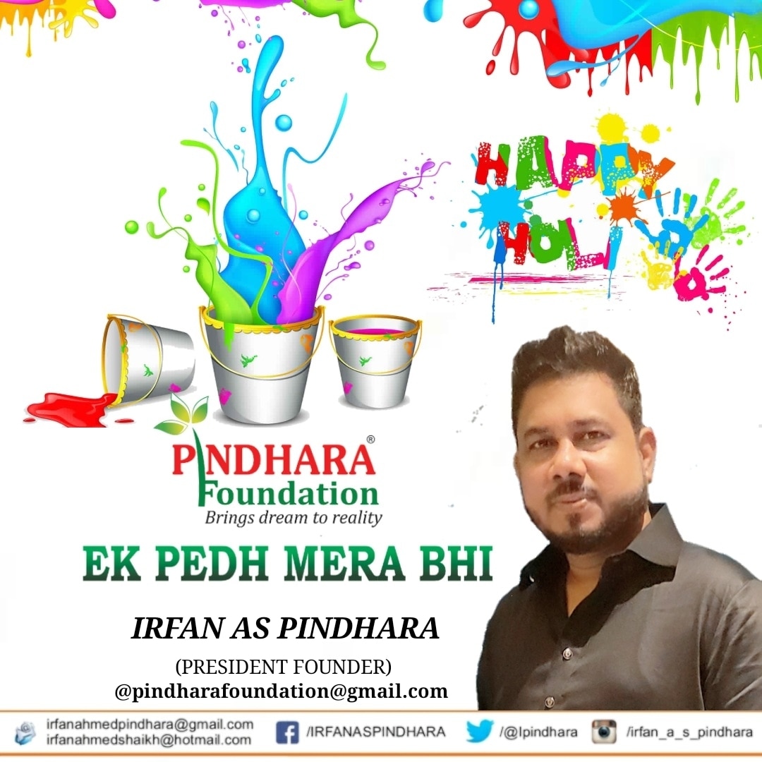 pindharaf's tweet photo. #Happy #Holi to my dearest #friends! May you #enjoy the #festival and your day is full of fun and laughter!

#holiday #holifestival #holihai
#pindharafoundation
#EkPedMeraBhi https://t.co/M3kdEx8Bmj