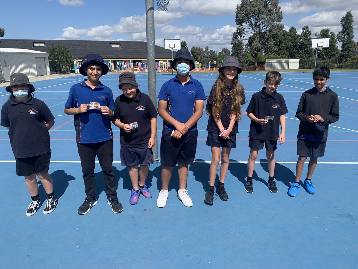 emmc89's tweet photo. Year 6 sport award winners from the past few weeks - playing dodgeball and showing our school values and great sportsmanship 🏐@AitkenCreekPS https://t.co/lzvwaXmoiq