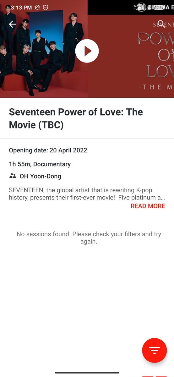 DNTMNGH's tweet photo. Di na naman nagana ang SM Cinema app 😑 https://t.co/d1YEWhNYXn