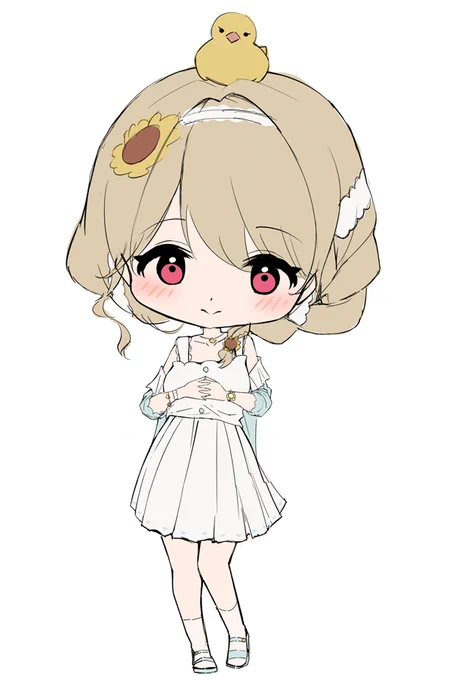 ととちのアクキーこんな感じで作る予定です～ラフだけ先行公開しちゃう✌️ 