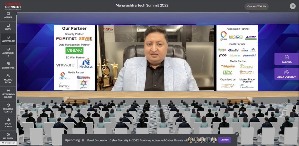 Tushar0505's tweet image. Appreciate the opportunity to deliver
the Keynote Address as Chairman @asirtindia at the Maharashtra Tech Summit 2022,organised by @Techplusmedia &amp;amp; attended by 850+ CIO/CISO and Sl&apos;s. It was an honour to deliver the Keynote Address on The Future of Technology:A Look at Resilience