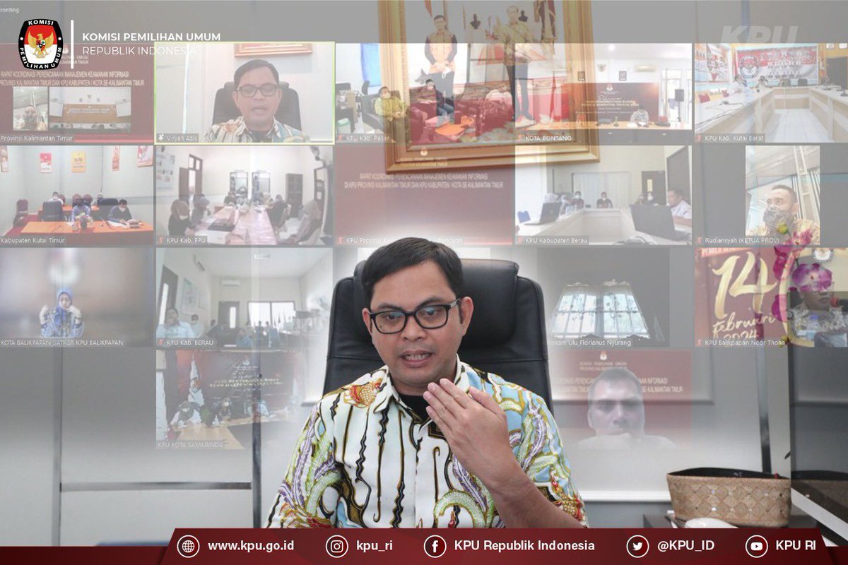 KPU_ID's tweet photo. Viryan menekankan dalam digitalisasi pemilu memiliki 3 nilai yang perlu diperhatikan, yaitu Mindset, Instrumental dan Kultur atau prilaku. Sementara itu, tugas satker KPU Provinsi dan KPU Kabupaten/Kota adalah membangun mindset dan menjaga prilaku digital. https://t.co/bLxxCwbv3J