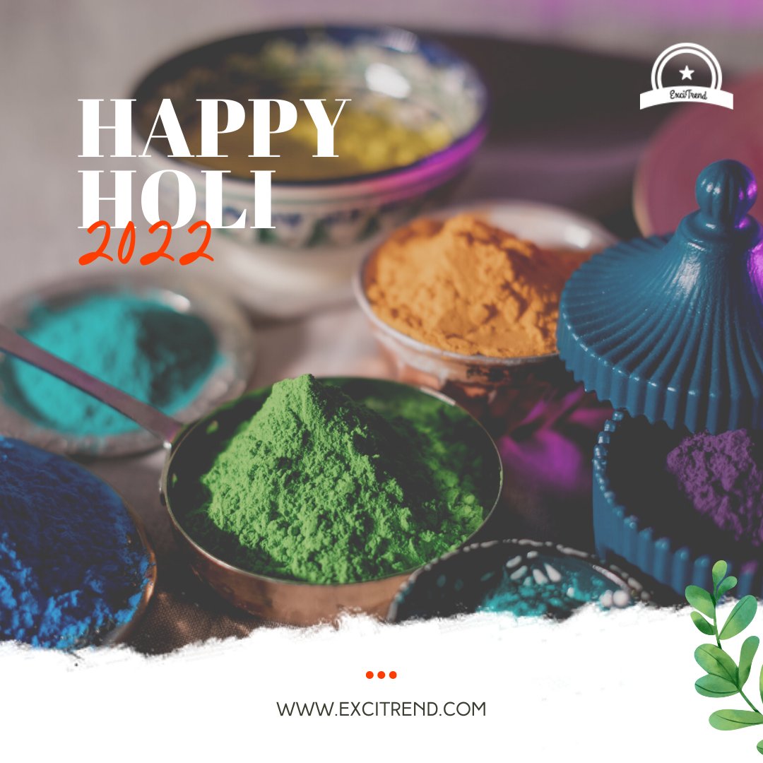 ExciTrendET's tweet photo. 🔴🟠🟡🟢 Happy Holi 🔵🟣🟤⚫

https://t.co/Tjm40HnMqJ

#Holi  #Holi2022 https://t.co/5kcVRzmKns