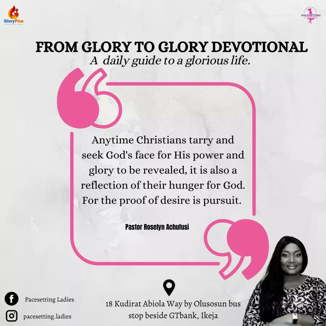 Ps_ladies's tweet photo. Hey Sis ♥️
"Blessed are those who hunger and thirst for righteousness, for they will be filled.” Matthew 5:6
-
How much of God do you desire?
-
Click the link below 👇 to Listen, subscribe, like and share the daily devotional.

https://t.co/jYcyPE90c4

-
#pacesettingladies https://t.co/MHAFiSzFyJ