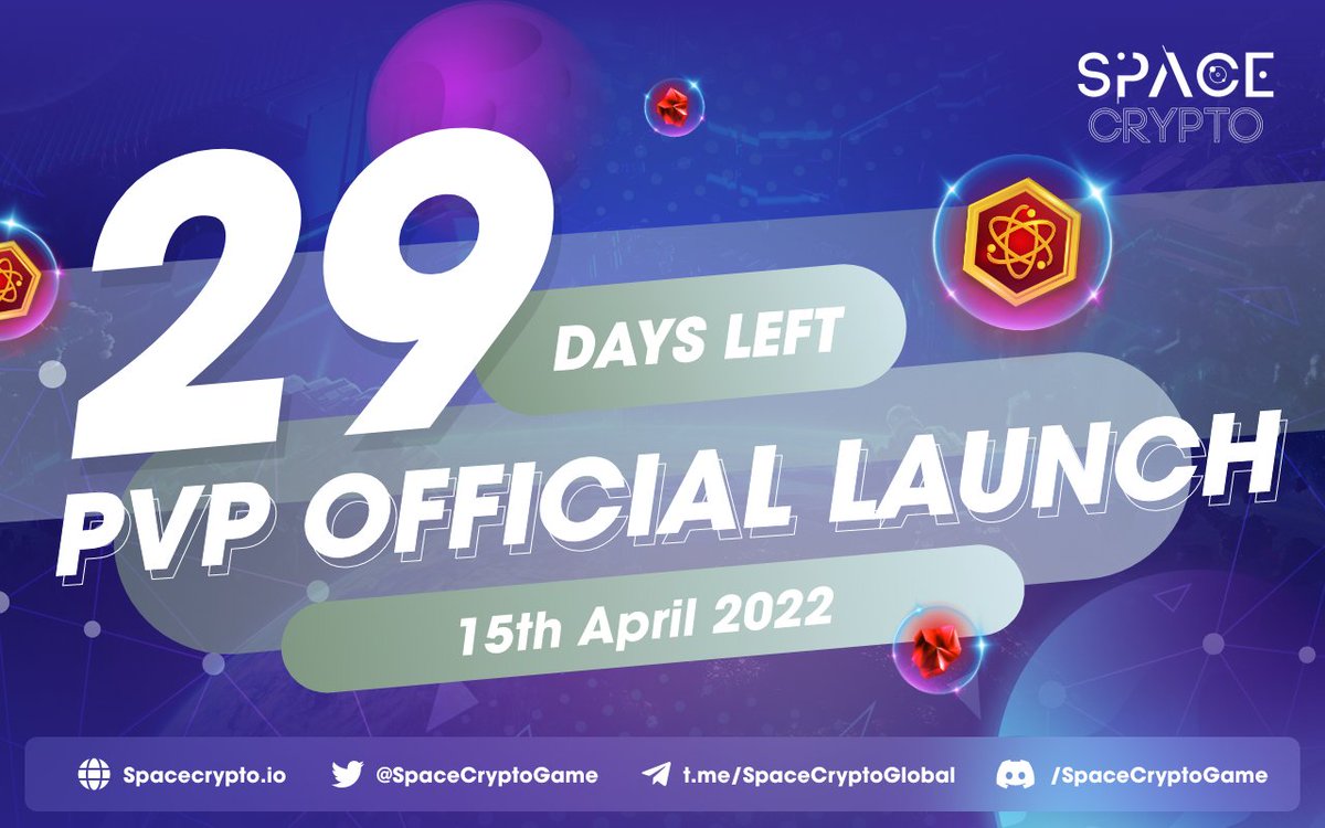SpaceCryptoGame's tweet photo. 🚀29 days left PVP Official Launch
Can you guess what is the gameplay about ⁉️🤔
Let’s get ready before it’s too late 
👉Smart Contract Token: 
💎$SPG Token 
0x0ecaf010fc192e2d5cbeb4dfb1fee20fbd733aa1
💰$SPE Token
0x74da4412b2C70644929479f4D169325e9Ce35DDb
#SpaceCrypto #Metaverse https://t.co/NI8ZCqt899