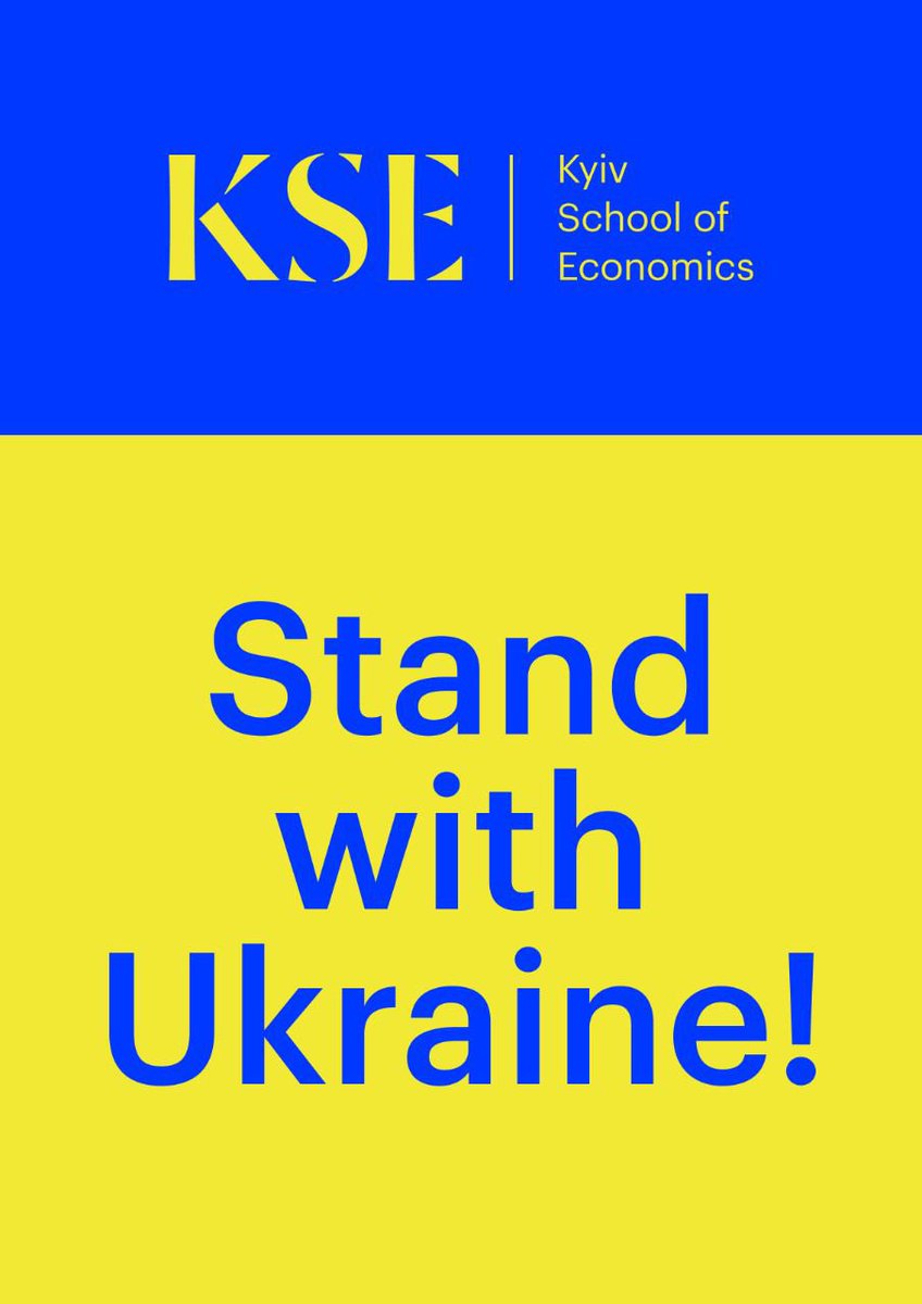 Good morning. We resist. Everyone in their own role. And so I put a list of our small victories at the Kyiv School of Economics. 

1. The bachelor program was reopened yesterday. We held the first classes online. Over 60% of students attended. It is a lot.