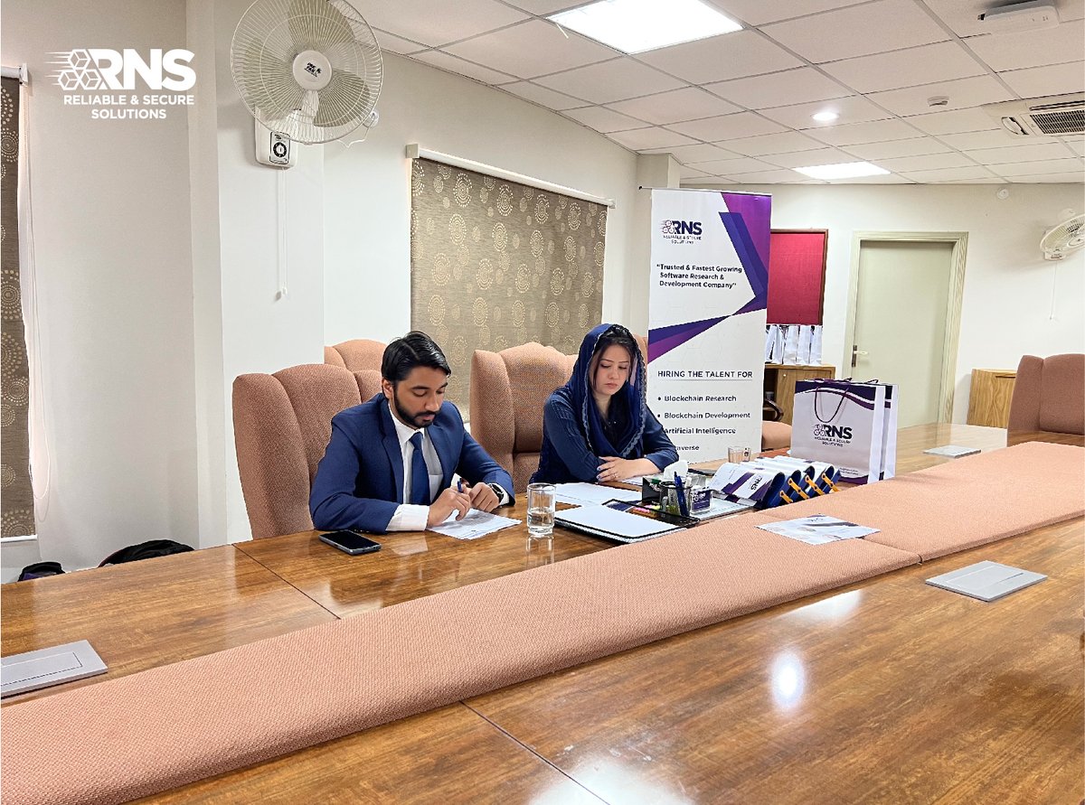 GenesisLabCom's tweet photo. Expert recruiters from @rnssol visited Pakistan Institute of Engineering &amp; applied Sciences for a Recruitment Drive.
Here are some highlight from the event.
https://t.co/11nhOnAjgh 
.
.
#rnssol #fintech #blockchain #ethereum #decentralization https://t.co/BnF5YNj8sE