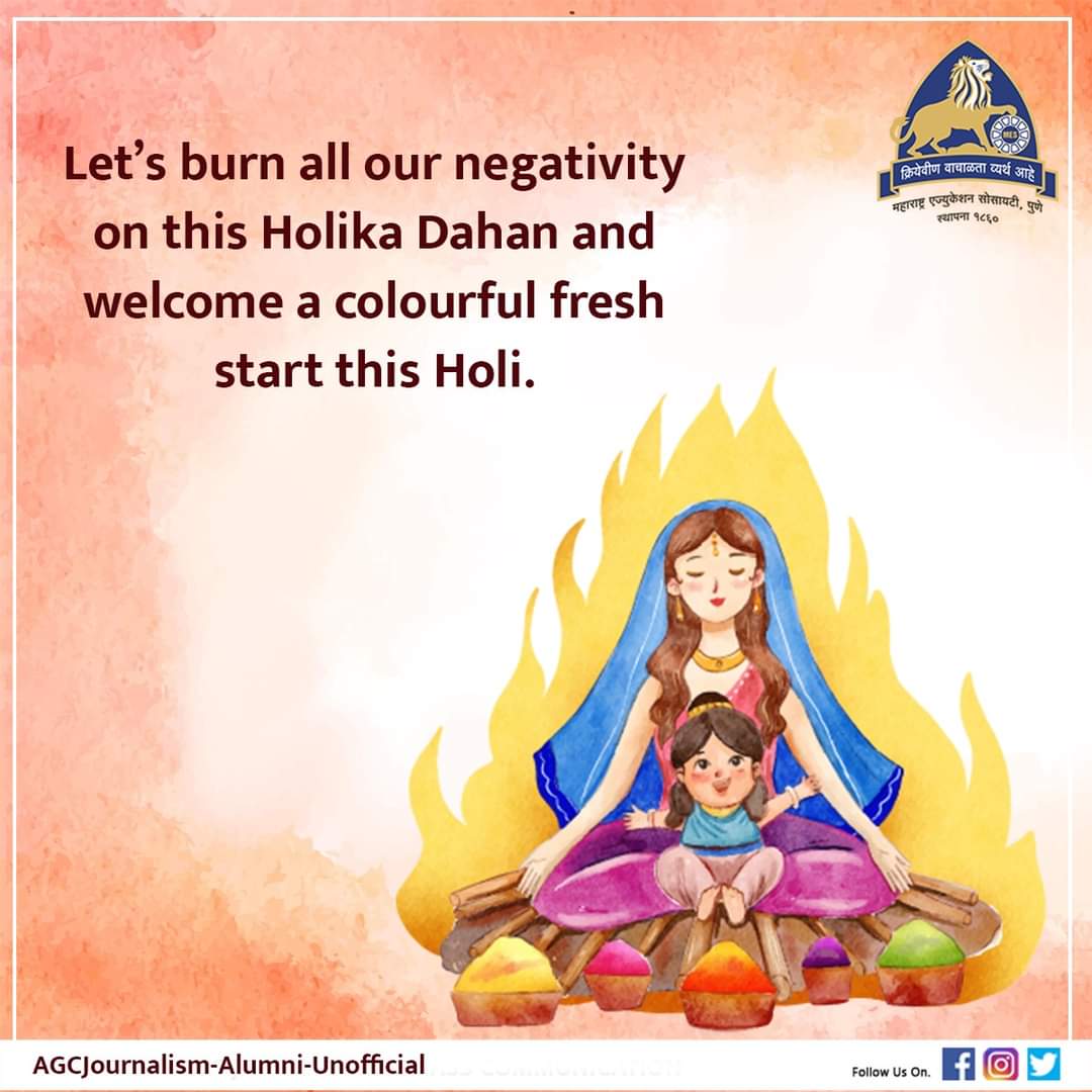 JournalismDepa1's tweet photo. Happy Holika Dahan to you and your family!
#holi #holikadahan #HappyHoli #journalism #journalist https://t.co/p3NcReNDWr