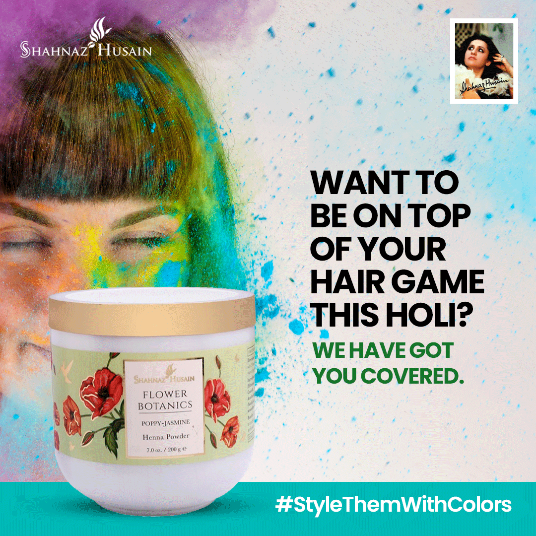 ShahHusain_Off's tweet photo. #ShahnazRecommendsForHoli
Who doesn’t want their hair to be mesmerizing when they go out to play Holi? Our Poppy-Jasmine Henna Powder will enhance your hair, making them smooth and silky in a single wash!
Shop at: https://t.co/lWx5o1RgDf
.
.
#ShahnazHusain #Holi #HennaPowder https://t.co/w1ZMhBSNcT