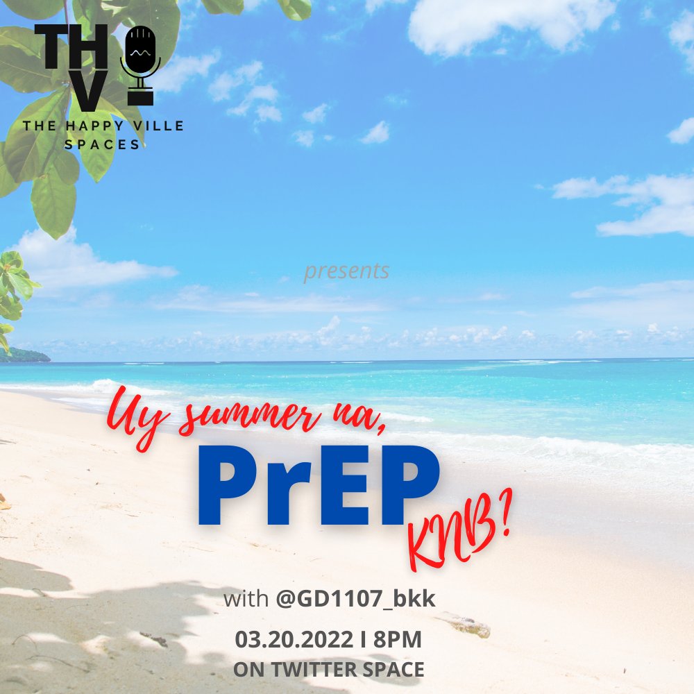 Happy_Phil0's tweet photo. Join us as we share our stories about summer fun and being PrEP.

QRT with your own summer and PrEP strory.

#PrEPKNB
#THVS
#TheHappyVilleSpaces https://t.co/ZLd0imcTSJ