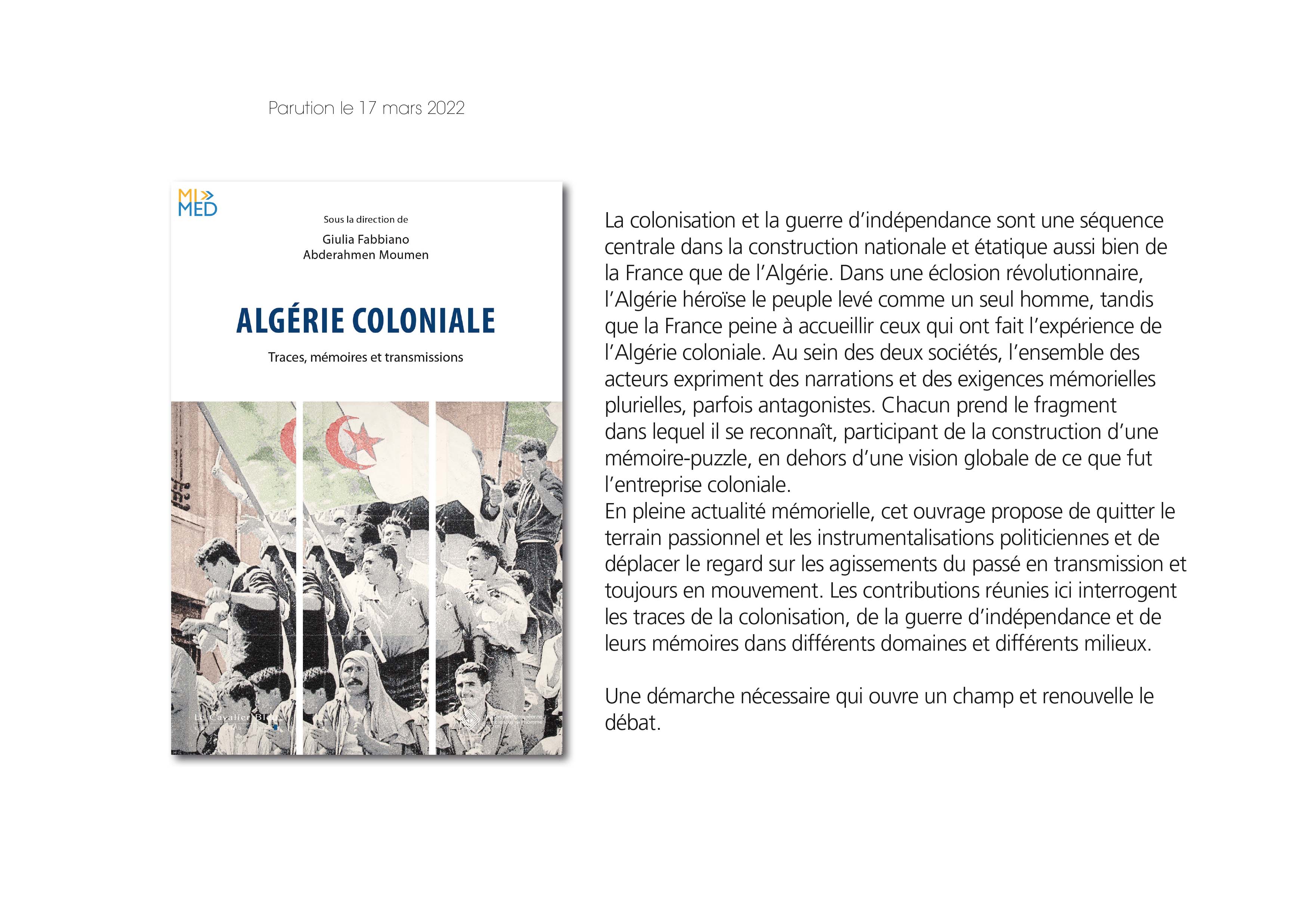 Algérie coloniale - Le Cavalier Bleu