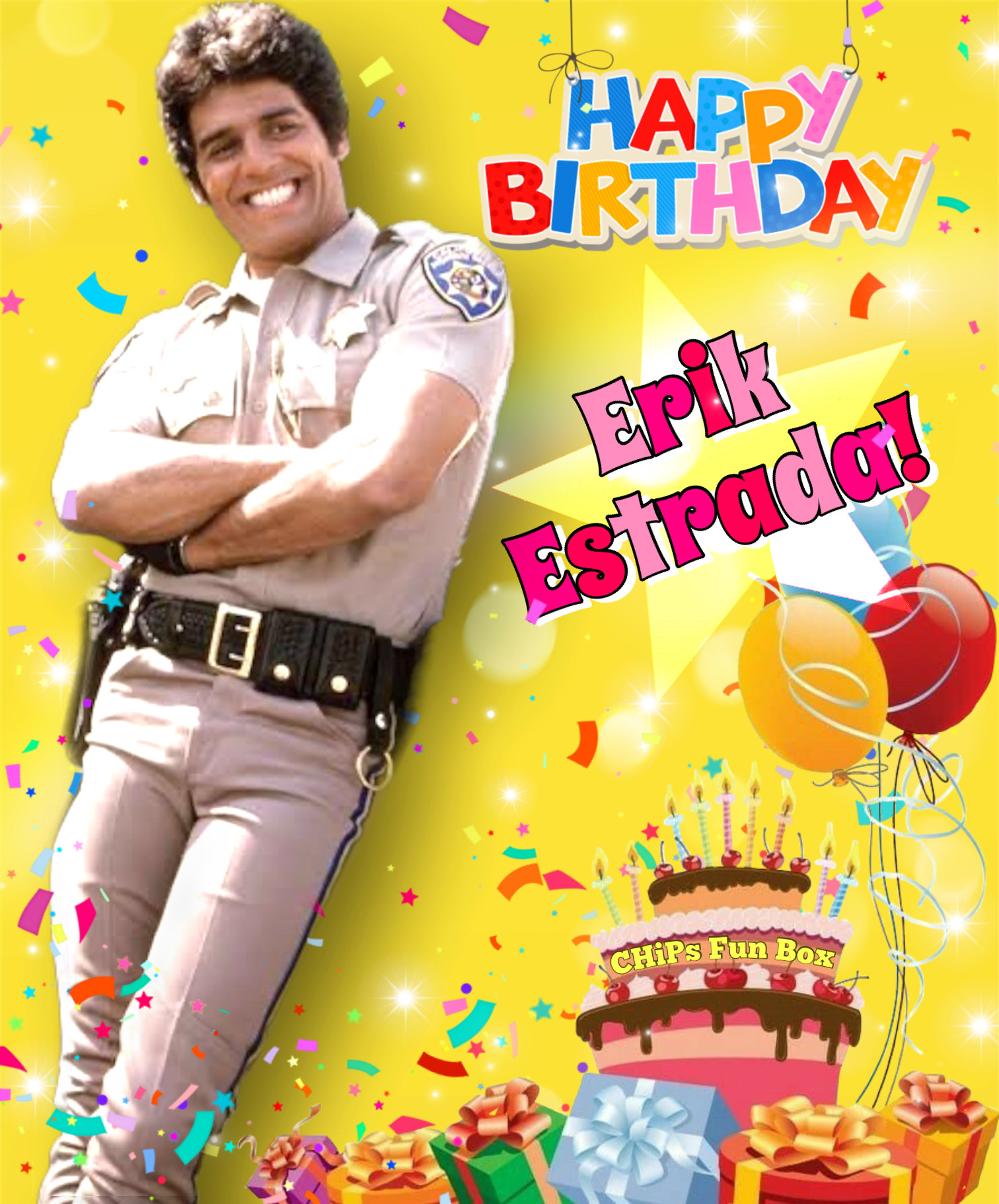 Happy Birthday, Erik Estrada!   