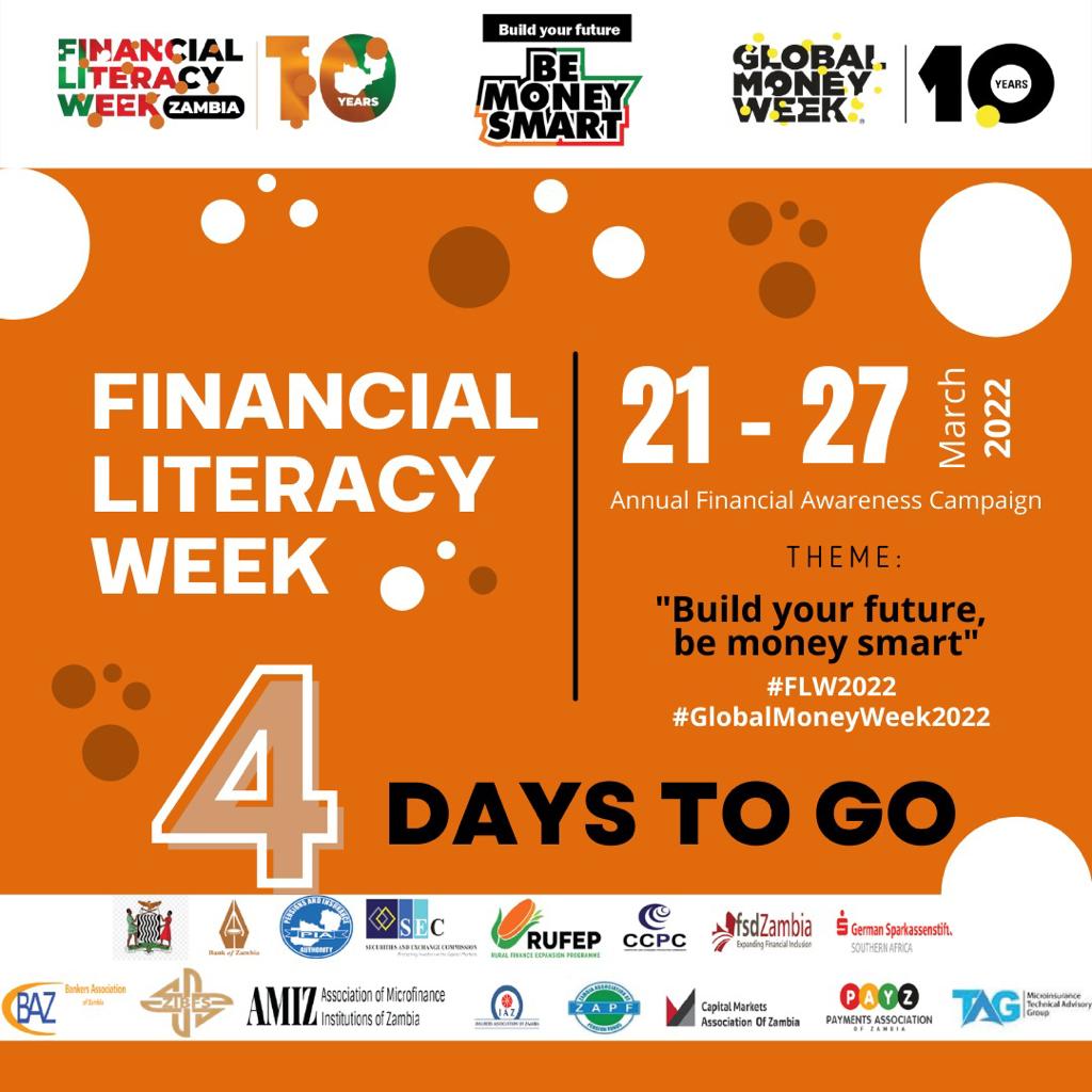 MTAGZambia's tweet photo. #SaveTheDates
Are you ready for #GlobalMoneyWeek2022?
Since 2012,stakeholders from different sectors have participated in the #financialliteracyweek which is a campaign that promotes financial literacy and inclusion in Zambia.
#FLW2022
#FLW10
#ChampioningInclusiveInsurance https://t.co/5TCAJpky13