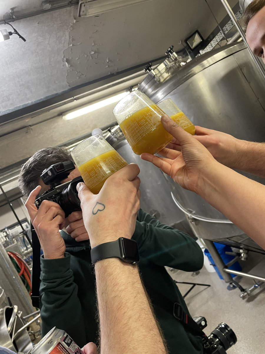 Thank you @jacklynch at @bradford2025 for getting me on board with the making of this beer! We’ve made a ZERO ALC MANGO KULFI flavoured beer in celebration of Bradford and you can buy it now via @NMBCo 🥭💛 #Bd2025 #ImOnABeerLol