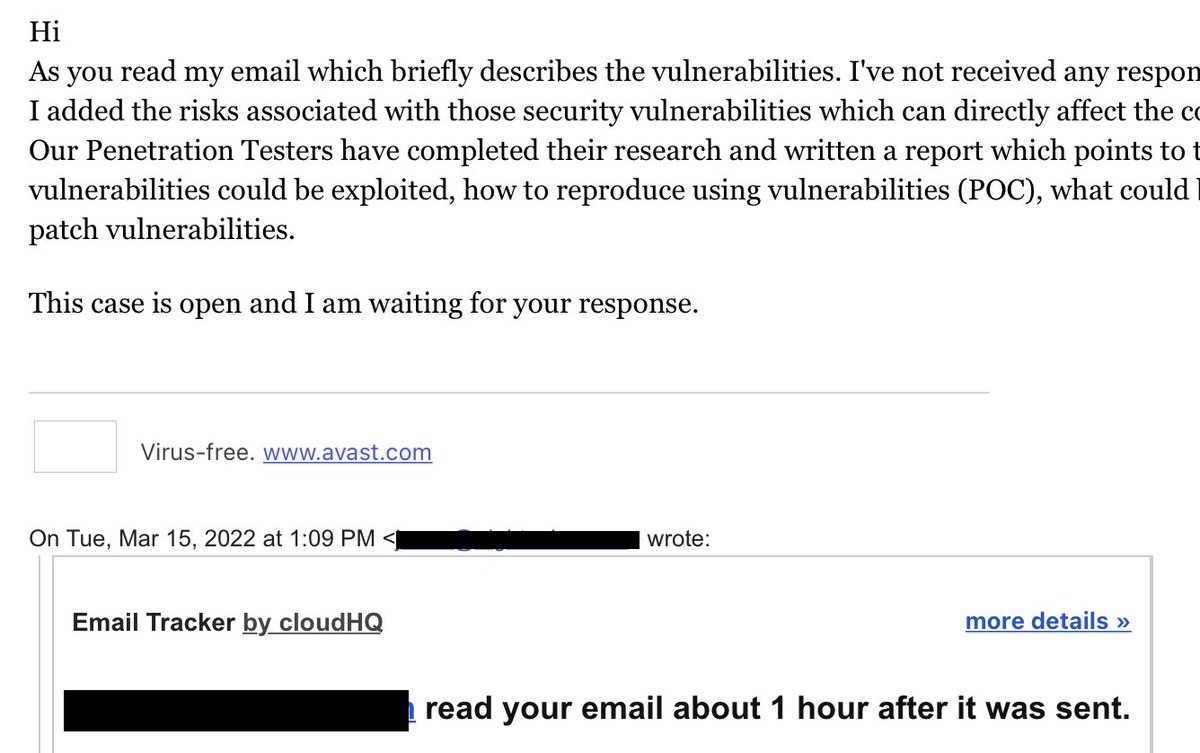 Hey <a href="/cloudHQ_net/">cloudHQ LLC</a>, your customer <a href="/azmatmalick/">azmatmalik</a> is using your tools to spam and harrass companies for (unnecessary) security services.