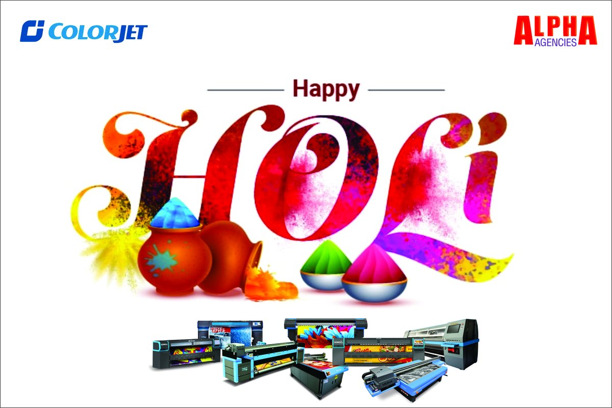 AgenciesAlpha's tweet photo. “Life is the most colorful festival, and enjoy all the days with full of happiness.”
#happyholi https://t.co/EiHWdGUWgA