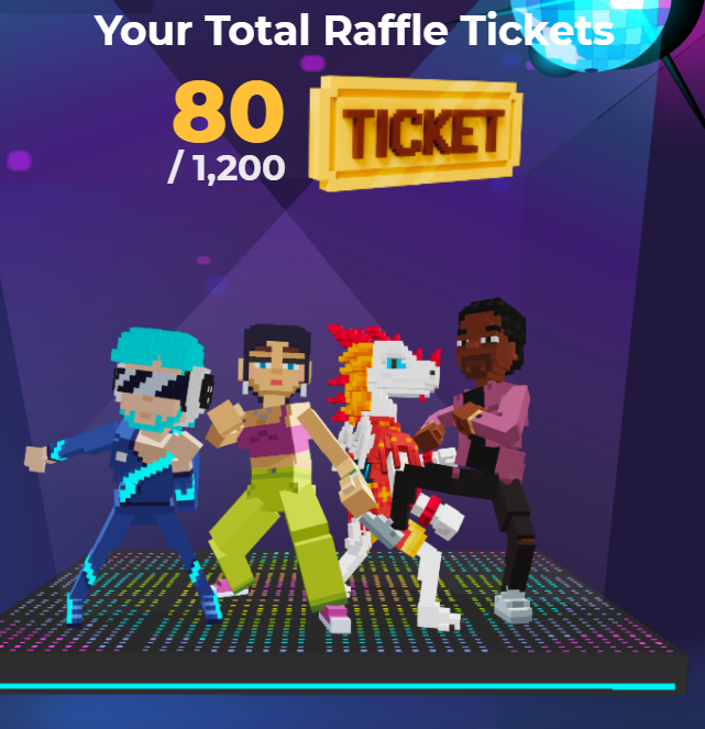 AdelaideEthel's tweet photo. @TheSandboxGame I just participated in the daily #SandboxAlphaS2Contest for a chance to earn up to 1,000 $SAND! Starting March 14 -  Show your Raffle Tickets. Check out my screenshot below! 👇 #SandboxAlphaS2 https://t.co/Zr4Ldodrzx
