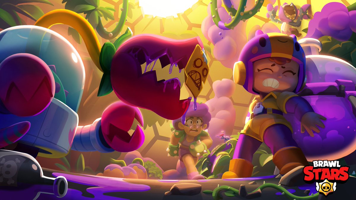 BrawlStarsES's tweet photo. (Ruidos de respiración de una planta mutante) 🌱🧬

¡Sprout Mutante ya está disponible! https://t.co/HNZPkMaa8C