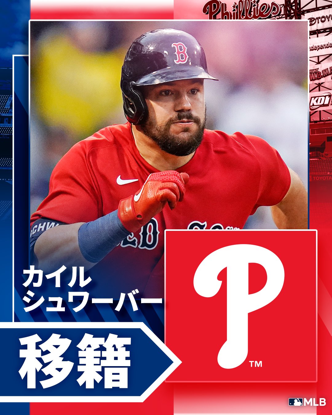Mlb Japan 今日はfa市場に様々な動きがありました カイル シュワーバーが フィリーズ と4年契約で合意 ジョク ピーダーソンが地元球団の ジャイアンツ と1年契約と報道 エディ ロサリオが ブレーブス に2年契約で残留 移籍情報