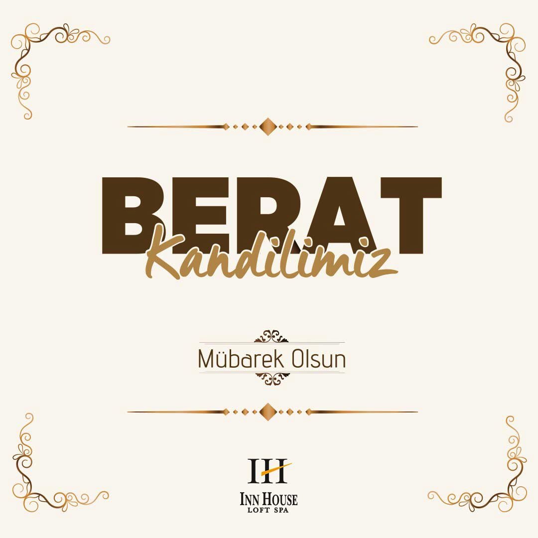 innhouseloftspa's tweet photo. Berat Kandilimiz Mübarek Olsun.

#BeratKandili https://t.co/zLaZOMx4AC